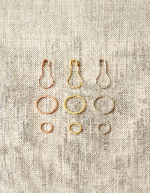 Precious Metal Stitch Markers