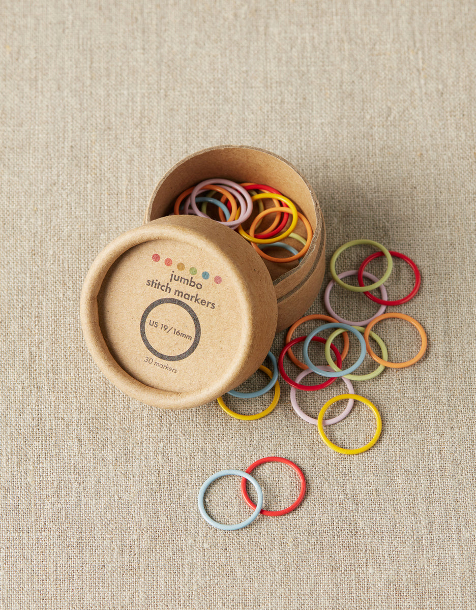 Cocoknits Small Colorful Stitch Ring Markers, 60 ct. – Wool and Company