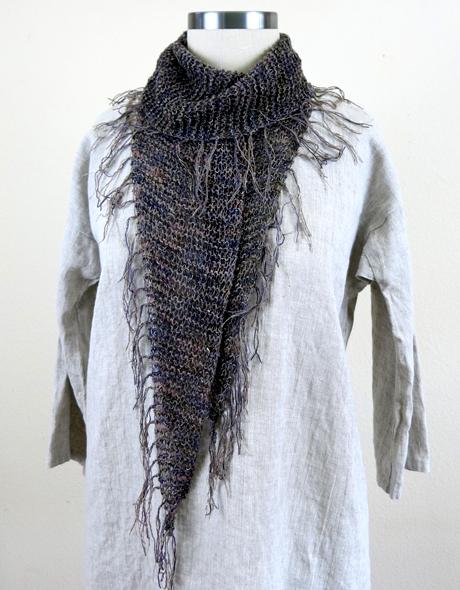 Cotton store fringe scarf