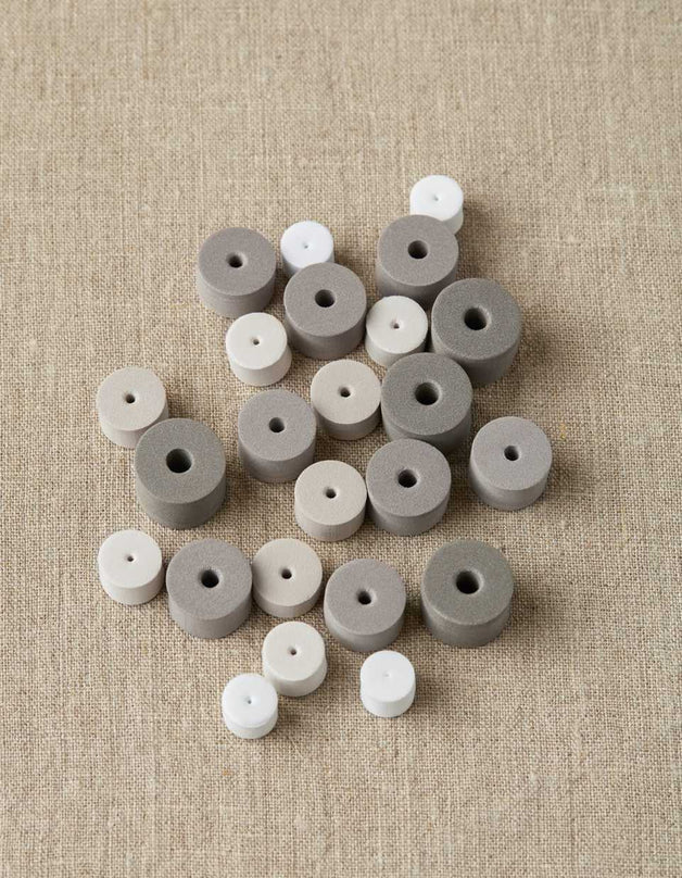 8 Pairs Marble Sock Knitting Needle Stoppers 2mm 3mm Beader Caps Tips Back  Stoppers Point Protectors End Stoppers Stitch Holder 
