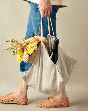 Four Corner Bag (medium)-BAG ONLY (handles sold separately)