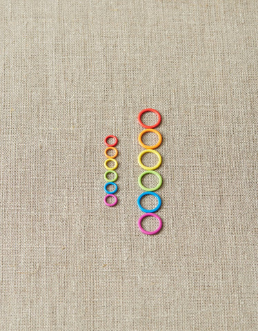 Colorful Ring Stitch Markers